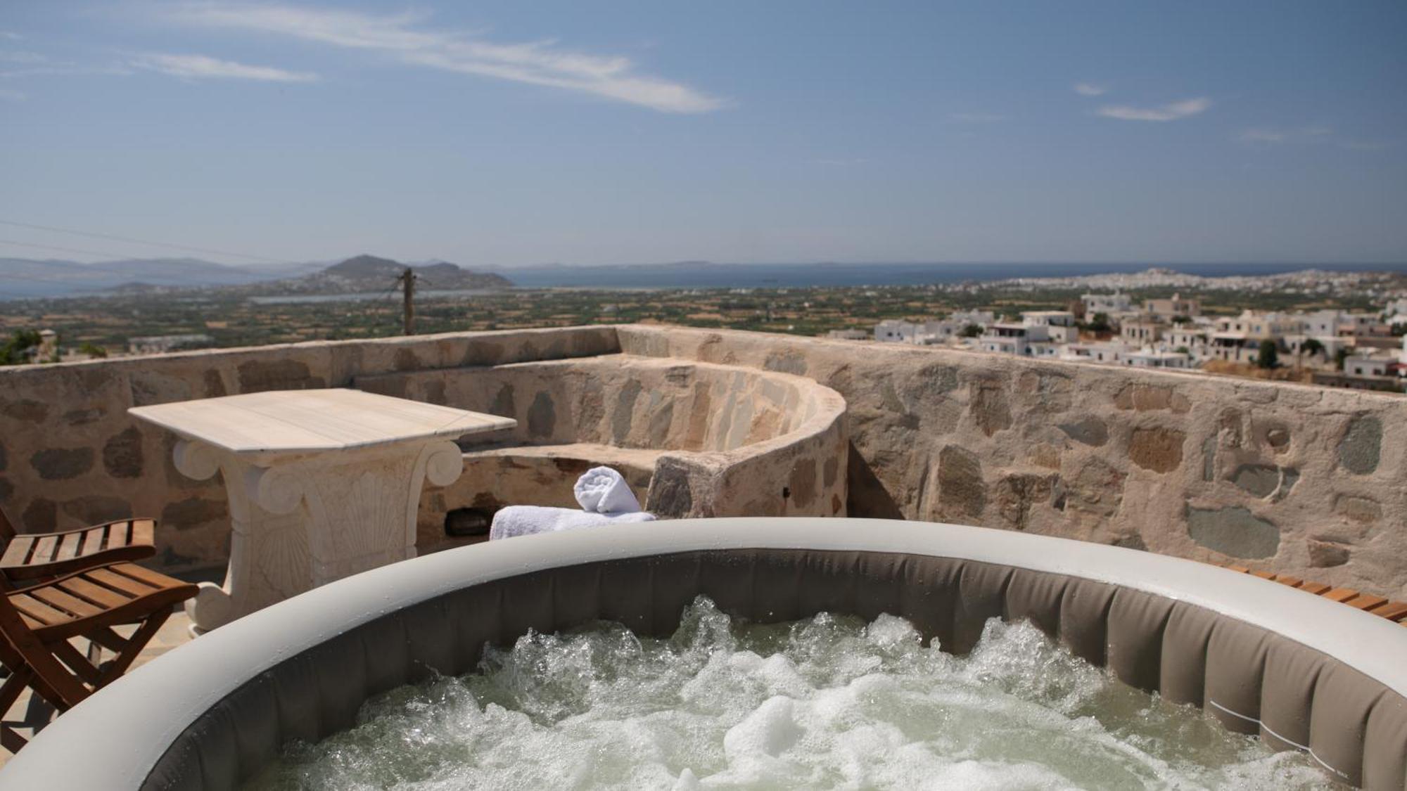 Glinado Naxos Themed House "Castle Halaros" View 17Th Century 빌라 외부 사진