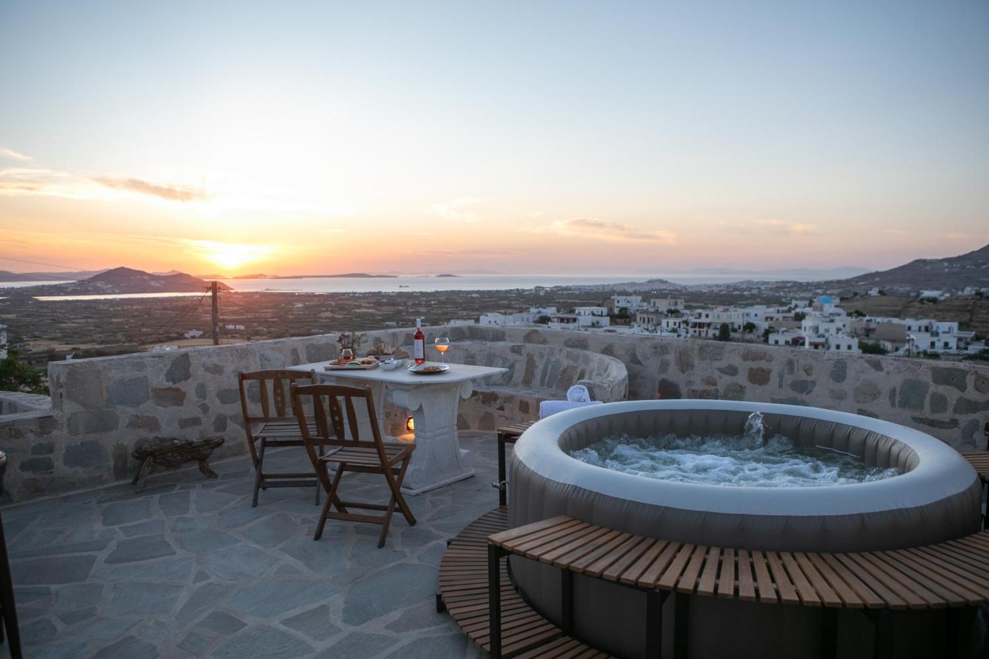 Glinado Naxos Themed House "Castle Halaros" View 17Th Century 빌라 외부 사진